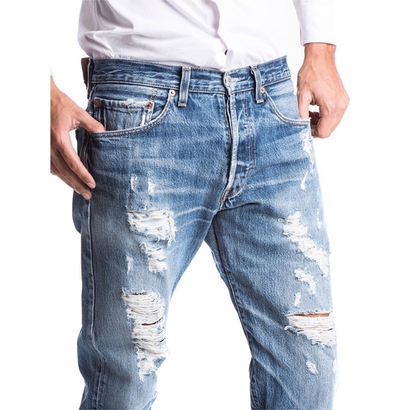 Vintage Levi’s High Waist Orange Tab Re/Done - Picture 3 of 4